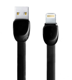 Data cable iPhone Lighting, 1m, Remax Shell RC-040i, Black - 14338