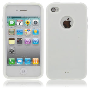 OEM Smooth TPU Case White (iPhone 4 / 4S)