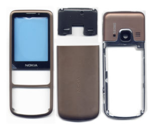 Προσοψη Για Nokia 6700 Classic Μαυρη Full OEM Με Τζαμι-Πλαστικα Κουμπακια-Μεταλλικη