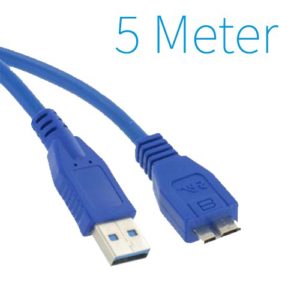 USB 3.0 A - Micro B Cable 5 Meter