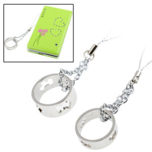 Aluminum Alloy Series Hollow Ring Shape Mobile Phone Chain