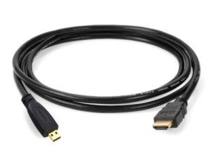 HDMI to Micro-HDMI High Speed with Ethernet cable (1,0 Meter)