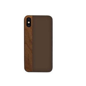 SO SEVEN DANDY WOOD IPHONE X XS brown backcover