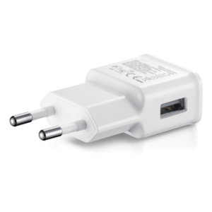 Network charger, No brand, 5V/1A, 220V, Universal, 1 x USB, White - 14303