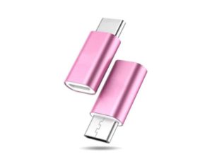 USB Type-C - USB Micro Adapter (Rose / Light Pink)