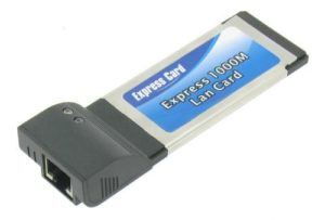 PCMCIA Express Gigabit Ethernet Card
