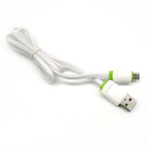 Data cable, LDNIO LS06S, Micro USB, 1.0m, Green/white - 14393