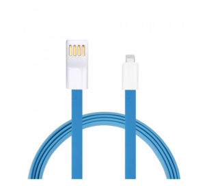 Data cable No brand Lightning - USB iPhone 5/5s: 6,6S / 6plus,6S plus, IPAD4/Mini 1.2м, Flat - 14248
