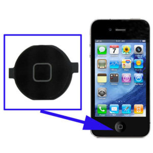 Home Button for iPhone 4 (Black)