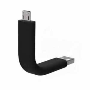 Data cable No brand USB - micro USB, Flexible, Black - 14216