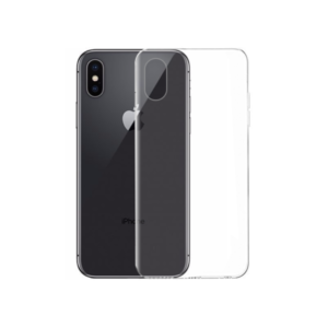 Silicone case No brand, For Apple iPhone XS Max, Slim, Transparent - 51591