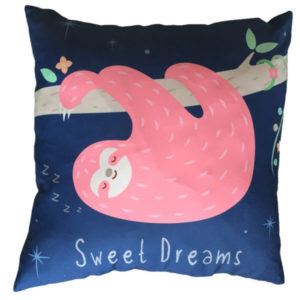 Decorative Sloth Sweet Dreams Cushion