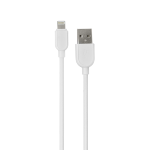 Data cable, EMY MY-446, for iPhone 5/6/7, 1.0m, White - 14488