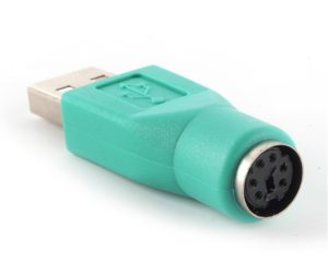 Adapter DeTech USB AM to PS2 F - 17132