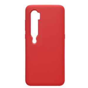 Θηκη Liquid Silicone για Xiaomi Μi Note 10 Κοκκινη