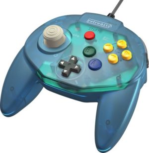 Tribute Controller for Nintendo 64 - wired - Ocean Blue