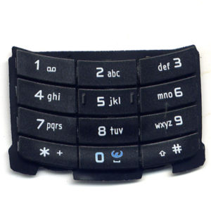 Πληκτρολογιο Για Nokia N80 Μαυρο Κατω Αριθμητικο OEM