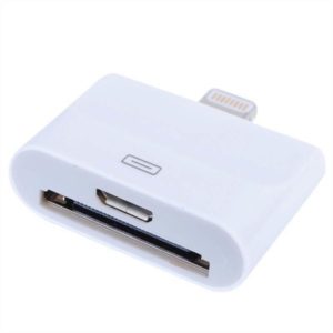 Adapter DeTech Micro USB /IPhone 4/4s to Iphone 5/6, White - 14030
