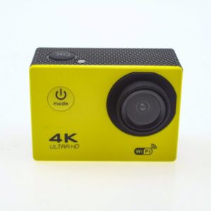 Wi-fi Waterproof Action Camera 4K Κίτρινο