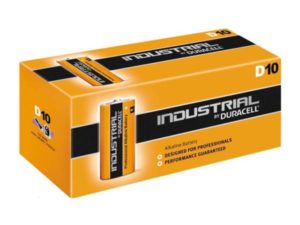 Battery Duracell INDUSTRIAL LR20 Mono D (10 Pcs)