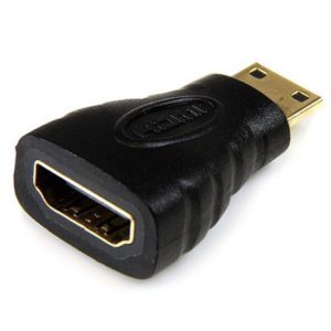 Adapter, DeTech, HDMI to Mini HDMI, Black - 17125
