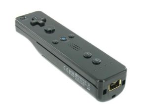 Remote control for Wii and Wii U, black