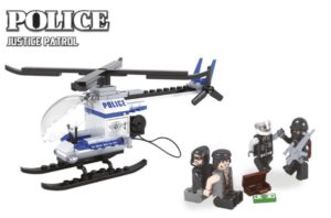 Ελικόπτερο αστυνομίας με φιγούρες - 122κομμάτια