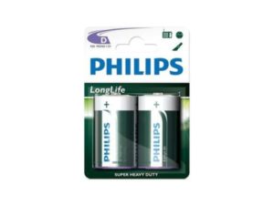 Battery Philips Longlife R20 Mono D (2 pcs.)