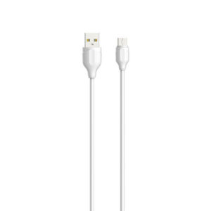 Data cable LDNIO LS-371, Micro USB, 1.0m, White - 14755