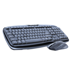 Combo mouse and keyboard, ZornWee WK-310, Wireless, Waterproof, Black - 6070