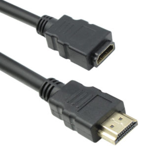 Cable DeTech HDMI M - HDMI F, 1.5m, Extension - 18138