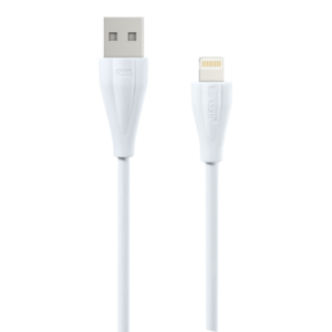 Data cable, Earldom, S010i, For iPhone 5/6/7, 0.3m, White - 14896