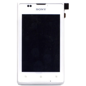 Οθονη Για Sony Xperia E / E Dual / C1604 / C1605 / C1505 Με Τζαμι κ Frame Ασπρο OR