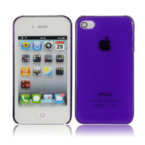 Crystal Case for iPhone PURPLE (iPhone 4 / 4S)