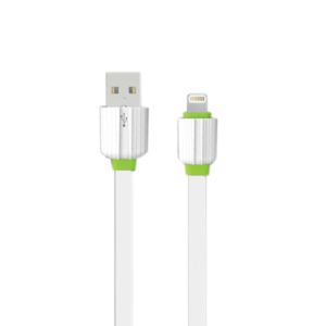 Data cable, EMY MY-443, for iPhone 5/6/7, 1.0m, White - 14450