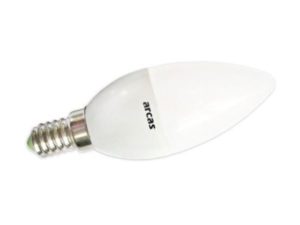 Arcas LED saving-lamp 6 Watt (=40W) White 4000K E14 (470 Lumens)