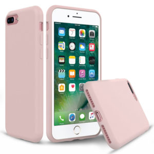 Θηκη Liquid Silicone για Apple iPhone 7/8 Ροζ