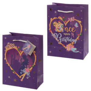 Happy Birthday Princess Design Medium Gift Bag