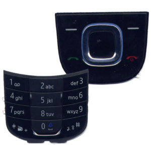 Πληκτρολογιο Για Nokia 2680S Μαυρο Set 2 Τεμ (Πανω-Κατω) OEM