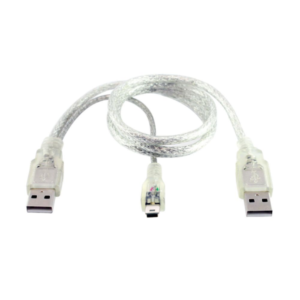 Cable No brand USB - USB Mini, USB, 30сm, Transperent -18082