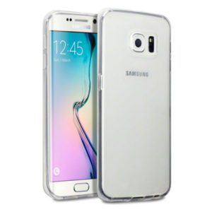 Protector No brand for Samsung Galaxy S6 Edge, Silicone, Ultra thin 0.33mm, Transparent - 51324