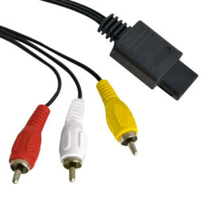 EAXUS AV / TV Cable for SNES, N64, NGC, Super Nintendo, Gamecube