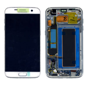 Οθονη Για Samsung G935 Galaxy S7 Edge Με Τζαμι OR Ασπρη