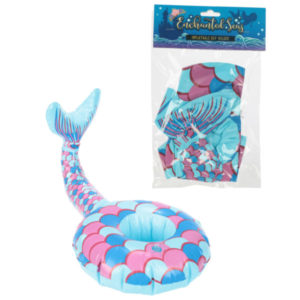 Funky Inflatable Drinks Holder - Mermaid Tail