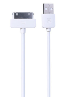 Data cable iPhone 4/Ipad, Remax RC-006i4, 1m, White - 14357