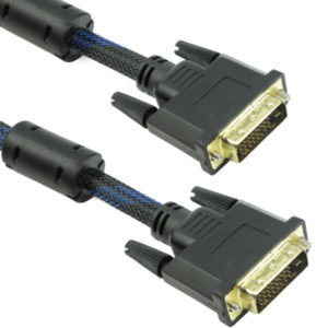 Cable DeTech DVI-DVI, 1.5m, 24+1,With ferrite - 18184