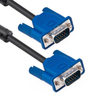 Cable DeTech VGA - VGA, 3.0m, Ferrite -18013