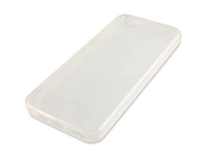 Reekin case for iPhone 5/5S - Glossy IC-006 (white-transparent)