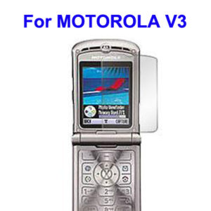 LCD Screen Protector for MOTOROLA V3
