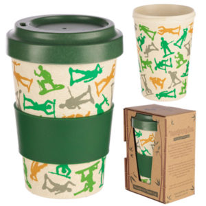 Bambootique Eco Friendly Toy Soldier Design Travel Cup/Mug